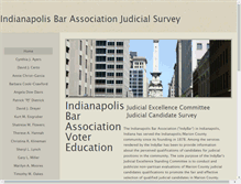 Tablet Screenshot of indyjudges.org